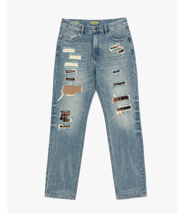 ALEX oversized jeans with rip&repair
