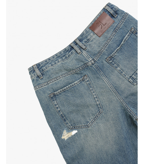 ALEX oversized jeans with rip&repair