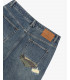 GRANT carrot fit jeans with patches