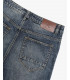 Jeans GRANT carrot fit lavaggio vintage con toppa