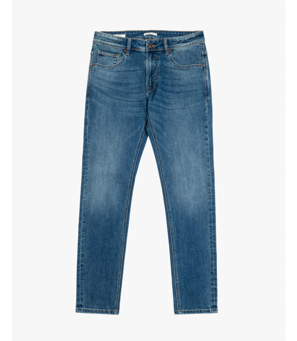 Jeans KEVIN skinny fit con abrasioni medium wash