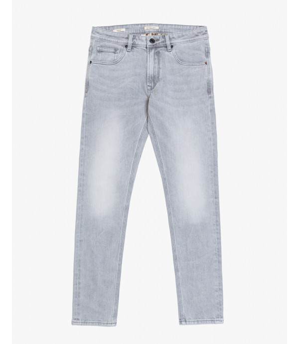 Jeans KEVIN skinny fit in denim slavato grigio
