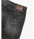 Jeans MIKE carrot cropped fit rip & repair