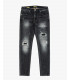 Jeans KEVIN skinny fit rip&repair slavato