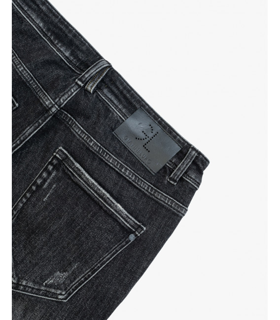 Jeans KEVIN skinny fit rip&repair slavato