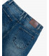 Jeans MIKE carrot cropped fit con abrasioni