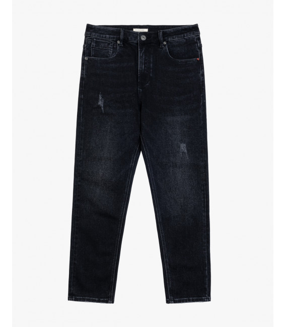 MIKE carrot cropped fit in black
