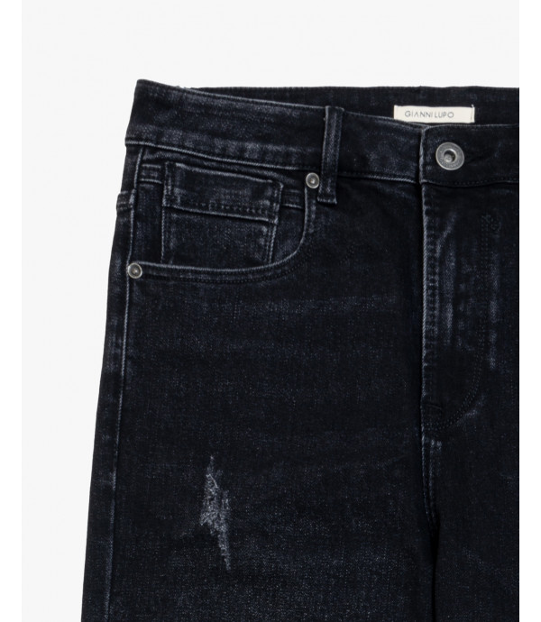Jeans MIKE carrot cropped fit neri