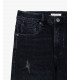 MIKE carrot cropped fit in black