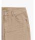 MIKE carrot cropped fit jeans with rip&repair