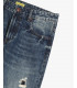 Jeans MIKE carrot cropped jeans con strappi e riparazioni