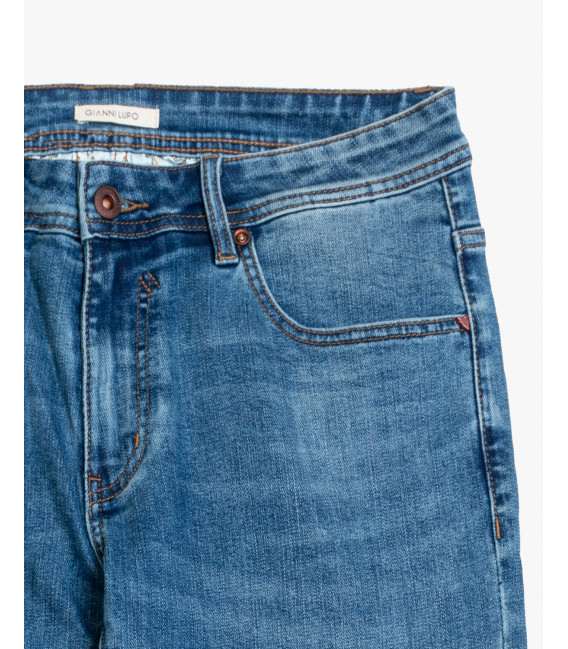 Jeans PAUL skinny cropped fit light wash