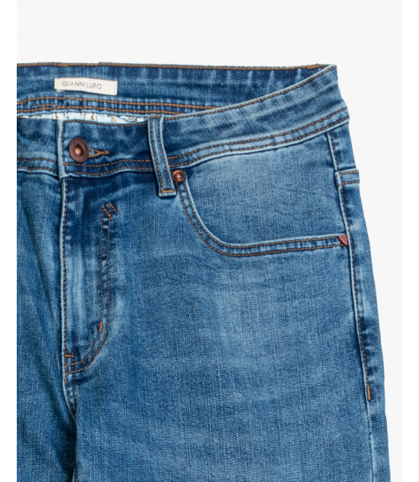 Jeans PAUL skinny cropped fit light wash