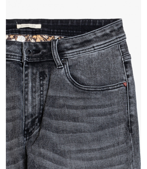 Jeans PAUL skinny cropped fit neri