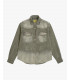 Washed corduroy shirt