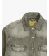 Washed corduroy shirt