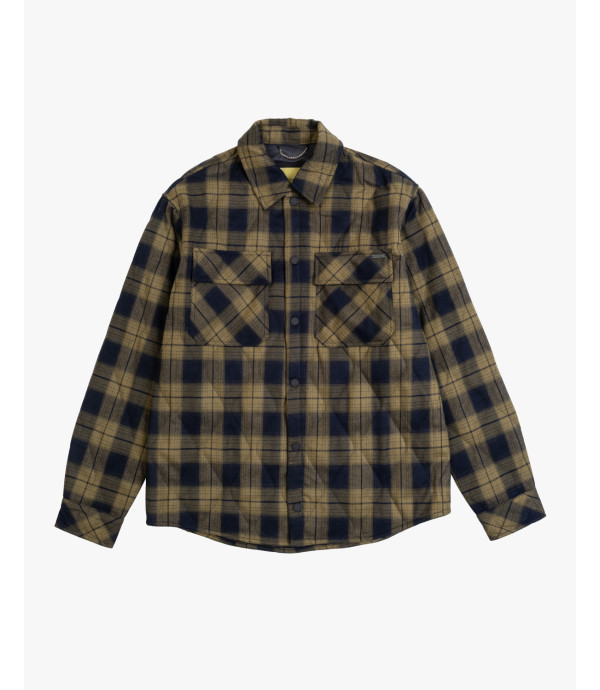 Quilted bomber jacket