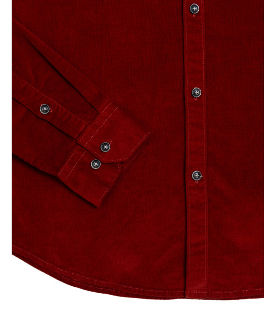 Camicia in velluto a coste