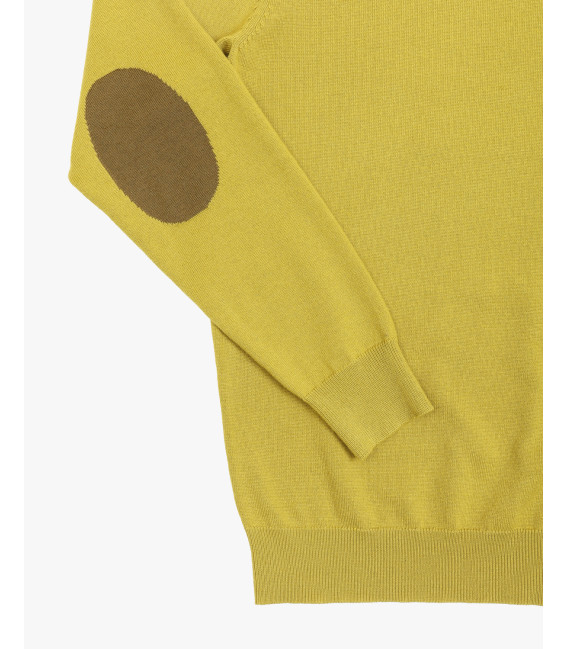 Maglione girocollo in misto lana