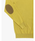 Maglione collo a V in misto lana