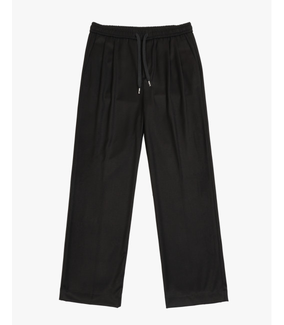 Relaxed fit drawstring trousers