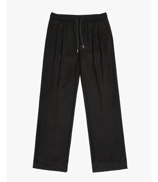Relaxed fit drawstring trousers
