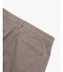 Cotton trousers with dotted effect