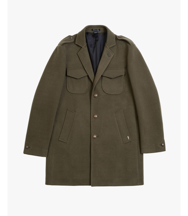 Military-style coat