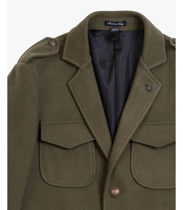 Military-style coat