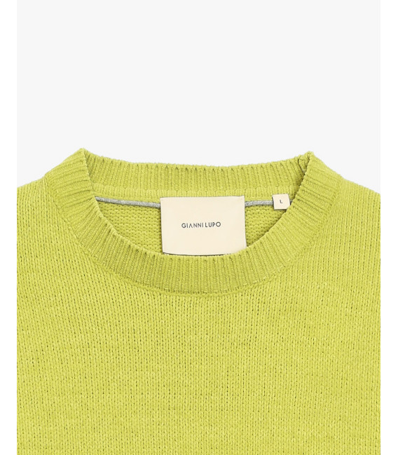 Maglione girocollo in ciniglia