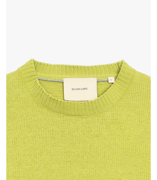 Maglione girocollo in ciniglia