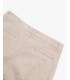 Cotton trousers with dotted effect wide leg