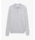 Knit polo shirt
