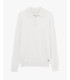 Knit polo shirt