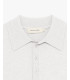 Knit polo shirt