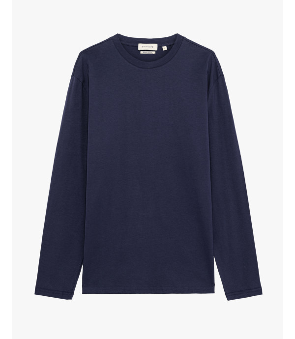 Long-sleeved cotton T-shirt