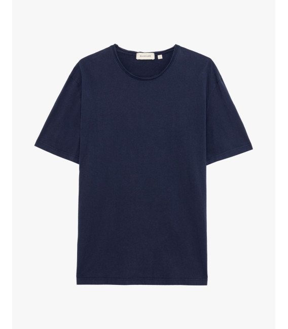 T-shirt con orli a taglio a vivo