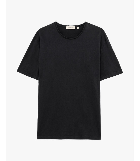 T-shirt con orli a taglio a vivo