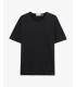 T-shirt con orli a taglio a vivo