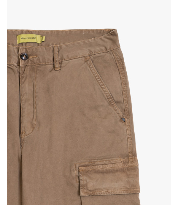 Relaxed fit cardo trousers