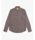 Camicia in cotone geometrica