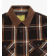 Overshirt in flanella a quadri