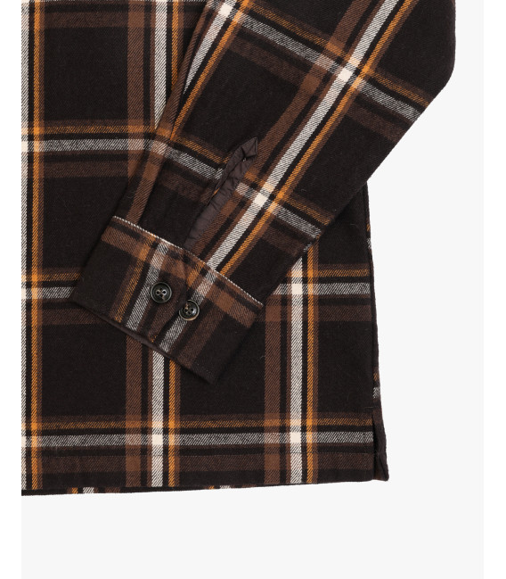 Overshirt in flanella a quadri