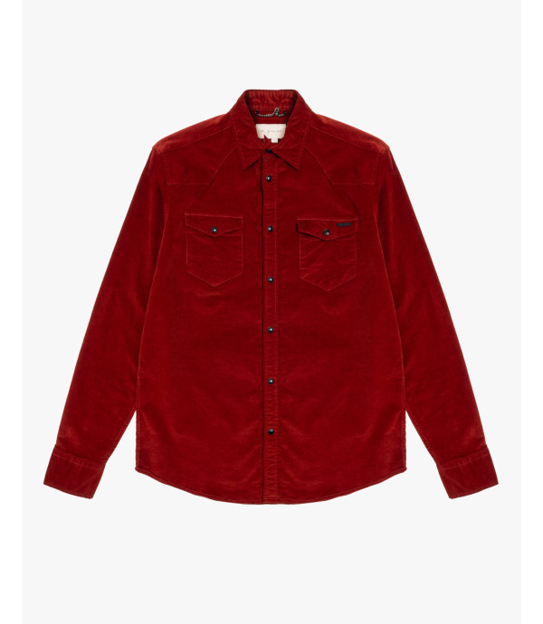 Camicia in velluto