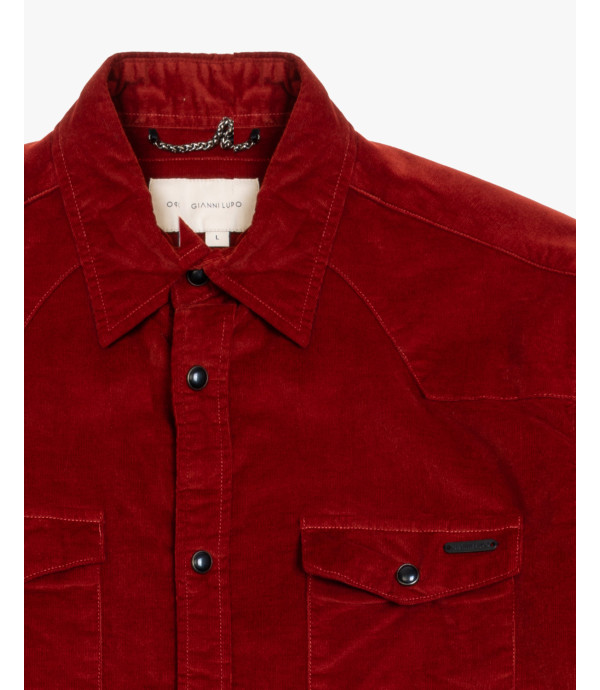 Camicia in velluto