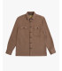 Overshirt in panno twill