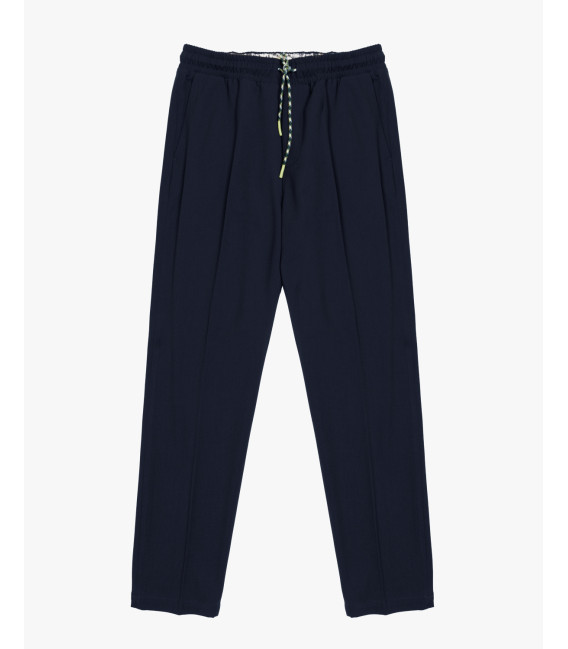 Pantalone in tessuto tecnico con coulisse