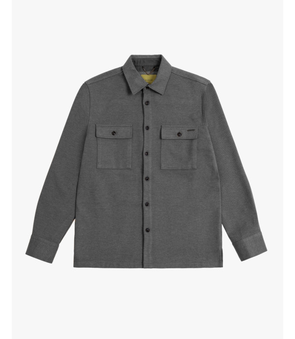 Overshirt in panno twill