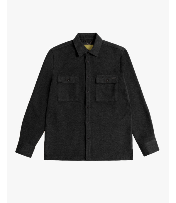 Overshirt in panno twill