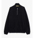 Half-zip sweatshirt